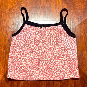 John Galt pink leopard tank